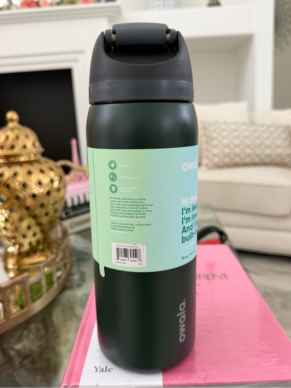 Owala FreeSip Stainless Steel Water Bottle 32 oz - Picture 2 of 6